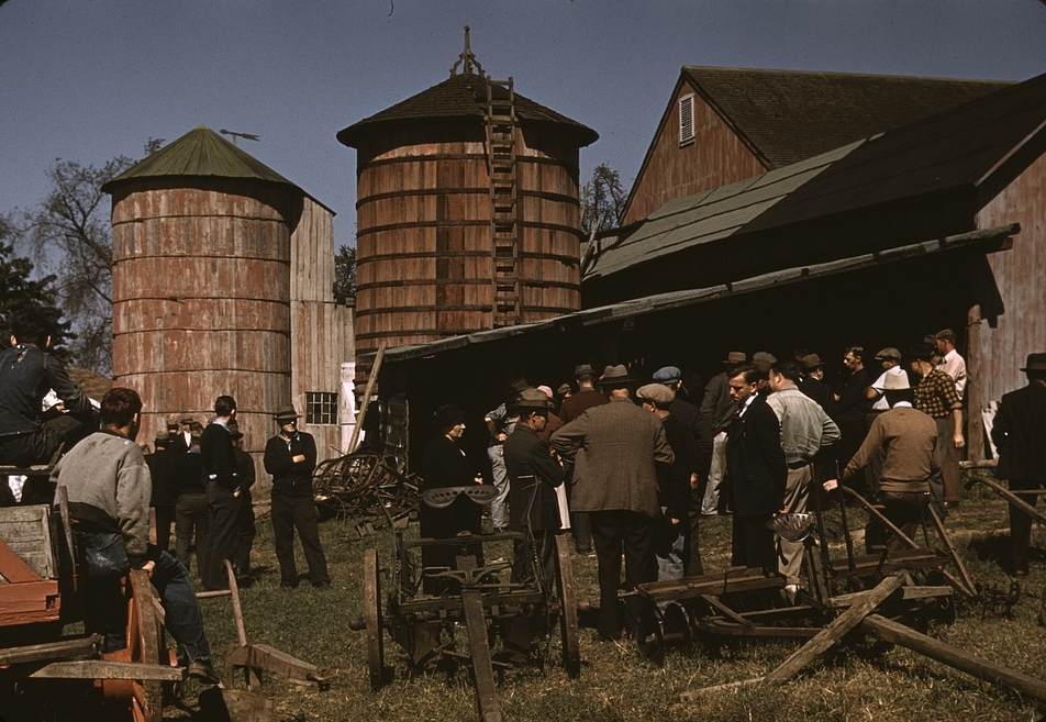 Farm Auction 1936