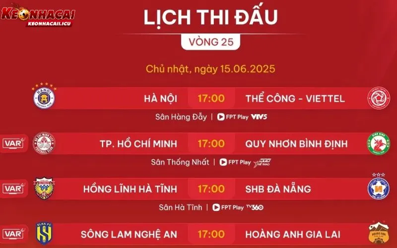 Bí kíp theo dõi lịch thi đấu hiệu quả tại keonhacaii.icu